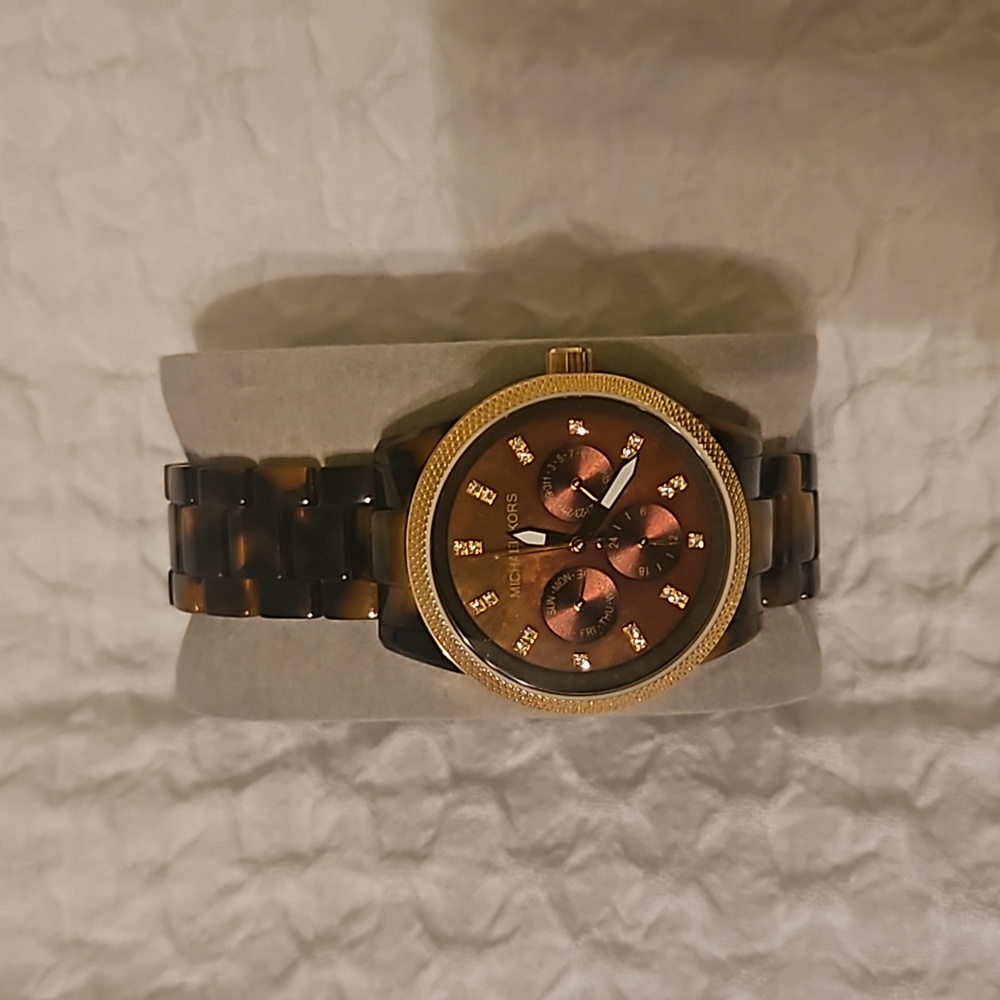 Michael Kors Tortoise ladies watch